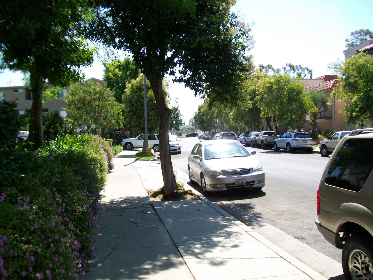 Photo of Kingsbury Villas Apartments - a view of the street out front of building